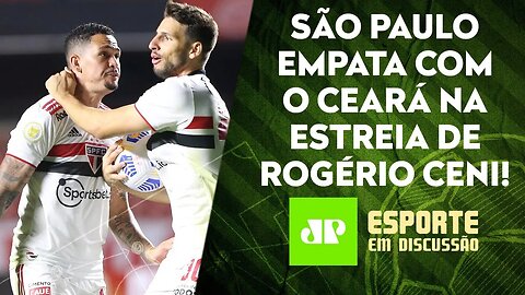 O São Paulo já JOGOU MELHOR sob o comando de Rogério Ceni? | ESPORTE EM DISCUSSÃO