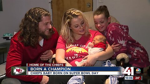 Meet baby Patrick: KC couple celebrates Chiefs' Super Bowl win by naming newborn after Chiefs' QB