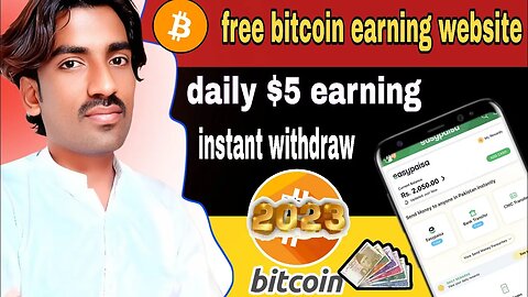 free bitcoin earning website 2023 | bitcoin earning in pakistan | earn $5 instant withdraw