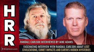 Randall Carlson Interview - Lost Civilizations, Comet Impacts And Earth's Hidden Mysteries