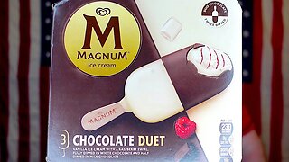 Magnum Chocolate Duet Ice Cream Bar Review