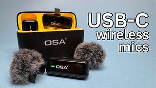 OSA USB-C wireless microphones for iPhone or Android phones