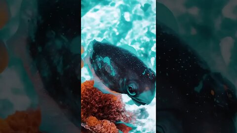 Amazing cuddlefish changing colors, it’s mesmerizing 😯