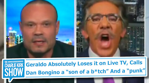 Geraldo Absolutely Loses it on Live TV, Calls Dan Bongino a “son of a b*tch” And a “punk”