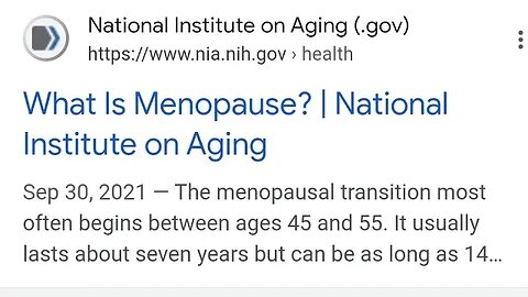 The menopausal transition most often begins between ages 45 and 55