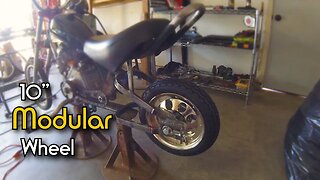 New 10'' minibike modular wheel for the predator 212cc mini chopper