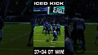 Iced FG Kick for the Win In OT!