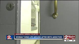 Woman turns life around after meth addiction