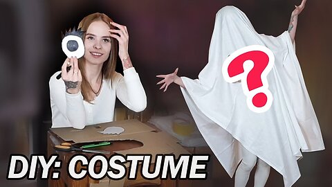 DIY: Ghost Costume with a Hole Right THERE!