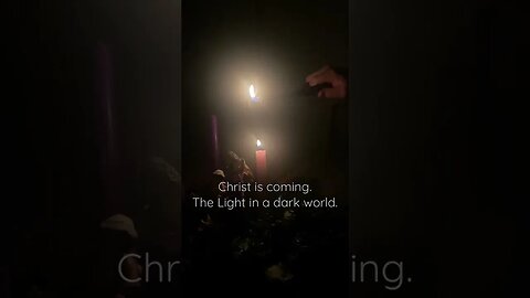 #shorts #catholic #christmas #advent #candle #Christ #Jesus #nativity #heaven #protestant #flame