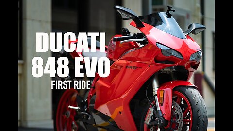 OLD SCHOOL! - 2012 Ducati 848 Evo **First Ride**