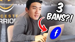 Getting 3 Facebook bans?! IT'S NORMAL.