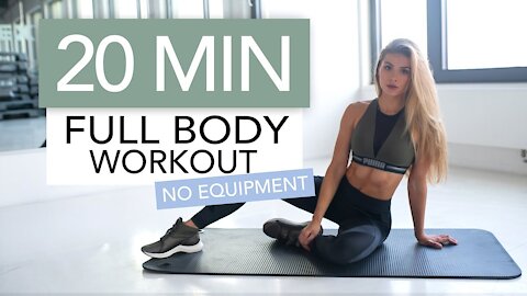 20 MIN FULL BODY WORKOUT // No Equipment