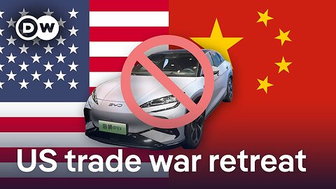 Biden backs down on tariffs against Chinese EVs | DW News
