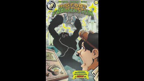 Bigfoot Frankenstein -- Issue 1 (2021, Action Lab) Review