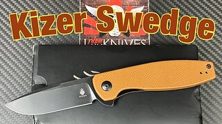 Kizer Swedge new Laconic series offering ! The ultra budget basic user !