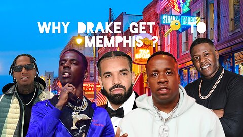 Drake Gets 🔑 2 Memphis B4 Yo Gotti, Dolph, Moneybaggyo, Blac Youngsta , three6mafia 8ball & MJG