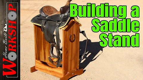 Making a Saddle Stand | with Bullet Shell Casings, Conchos, and a Lucky Horseshoe