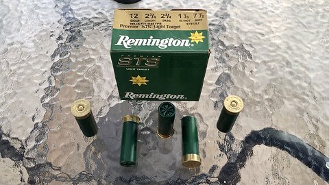 Remington STS 12 Gauge Light Target Load - Breakdown