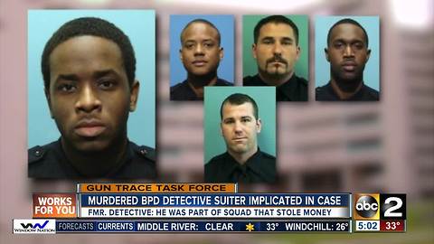 Murdered BPD Detective Suiter implicated in Gun Trace Task Force Case