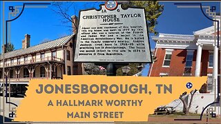 An afternoon on a Hallmark worthy Main Street - Jonesborough, TN