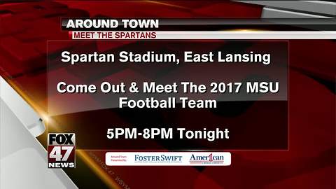 Football meet and greet tonight at Spartan Stadium