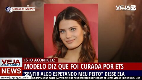 MODELO REVELA QUE FOI CURADA POR ETS: "SENTIR ALGO ESPETANDO MEU PEITO"