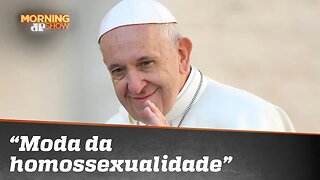 Frase de Papa Francisco sobre gays divide opiniões