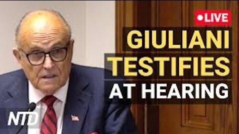 Giuliani Testifies—Georgia Senate Subcommittee Continues Hearing on Election Issues (Dec. 30)