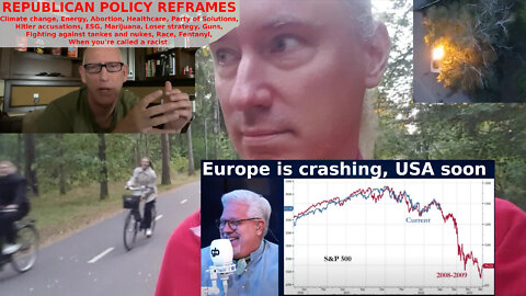 Different crashes in EU and USA. SCO grows and wins. Problems with the Republican policy reframes