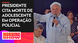 Lula diz que polícia tem que saber diferenciar bandido de pobre