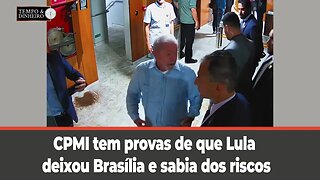 CPMI tem provas de que Lula deixou Brasília e sabia dos riscos do 8 de janeiro? Paulo Moura comenta