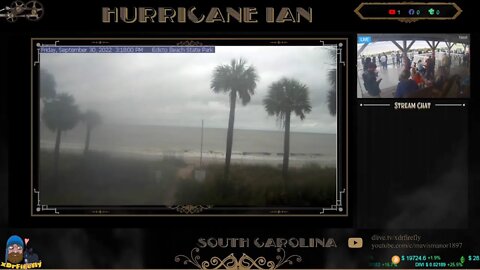 🌀 Live Coverage from South Carolina, Myrtle and Edisto #Hurricane #Ian