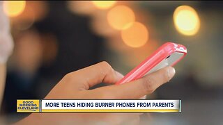 More teens using secret burner phones
