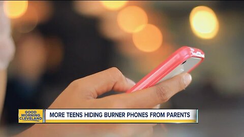 More teens using secret burner phones