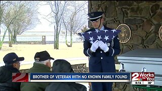 Brother of veteran with no known family found