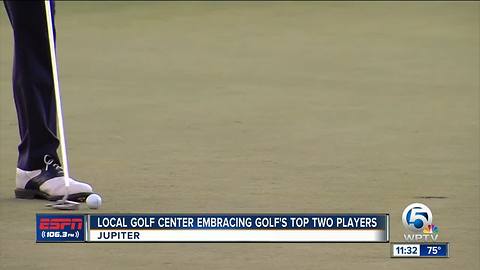 Joey D Golf Training Center embracing golf's top two players