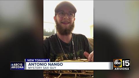 Mystery saxophone player on Loop 101 speaks out