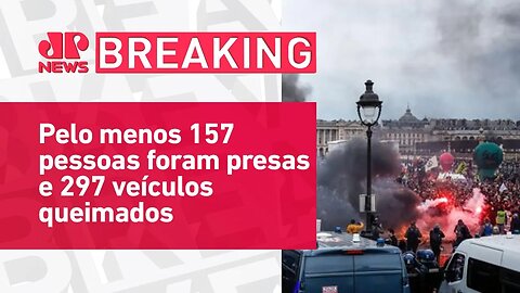 Protesto na França é marcado por vandalismo e morte | BREAKING NEWS