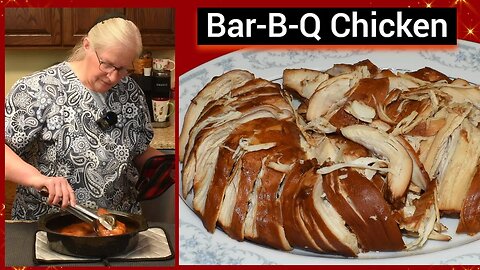 Delicious Bar-B-Q Chicken with Minimal Effort: No-fuss Oven Baking!