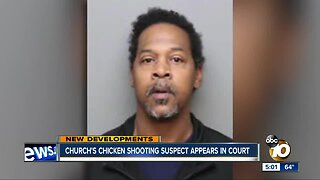 Church's Chicken shooting suspect pleads not guilty
