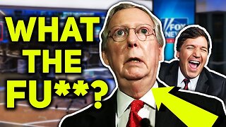 Mitch McConnell is NOT HAPPY With Tucker Carlson #Foxnews