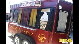 Well Equipped - 2018 7' x 16' Ice Cream Trailer | Concession Food Trailer for Sale in Illinois