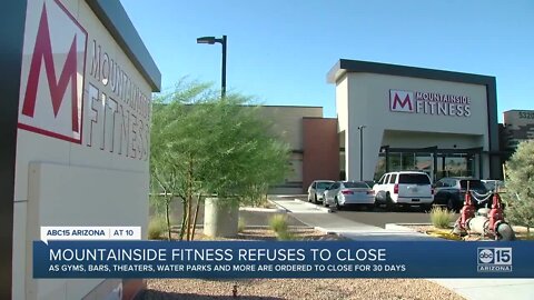 Mountainside Fitness CEO says company plans to sue Governor Ducey, citing mandated gym closures