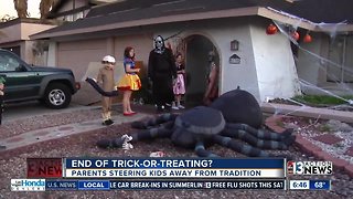 End of trick-or-treating?