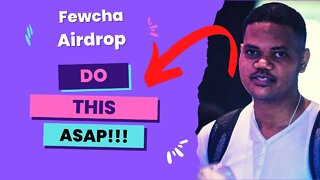 This Is How To Get The Fewcha $FCH Airdrop On Aptos & Sui. No Whitelisting. Limited Slots!!!