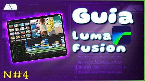 LUMA FUSION Editor de vídeos | #4 - Novidades da versão 3.2 e organização de mídia e linha do tempo