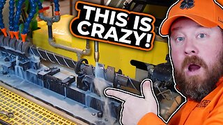 CRAZY Chain Link Fence Machines - How Chain Link Fence is Made