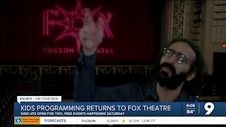 Kids Programming returns to the Fox Theatre