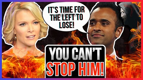 Vivek Ramaswamy TORCHES The Woke Left On Megyn Kelly LIVE During RNC - The Left LOSES Their Minds